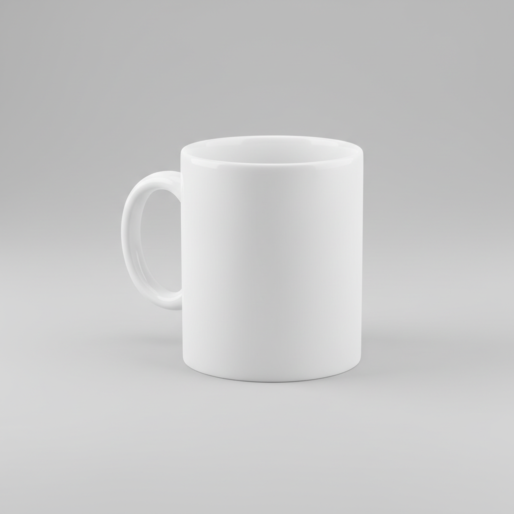 11oz sublimation mug white