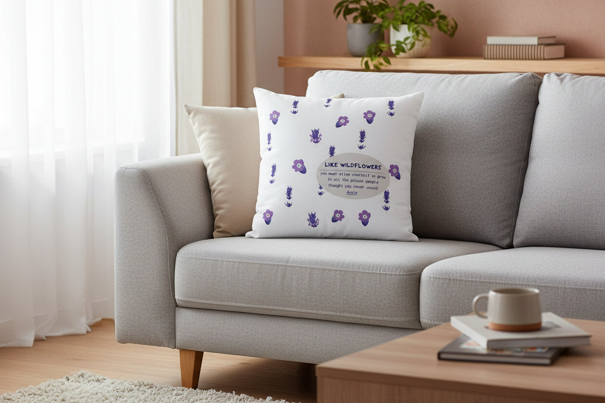 cushion cover white-16x16 inch