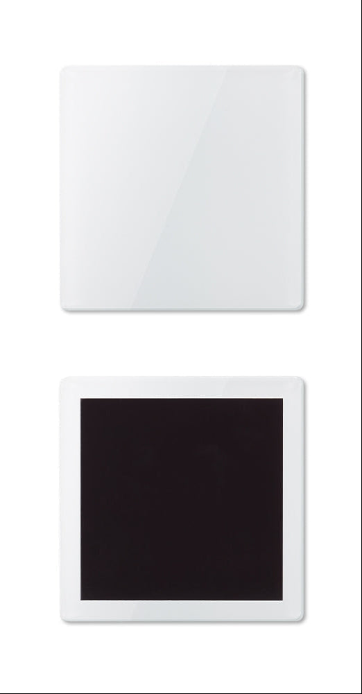 Glass magnet-square-2.36x2.36 inch, thickness 0.08 inch
