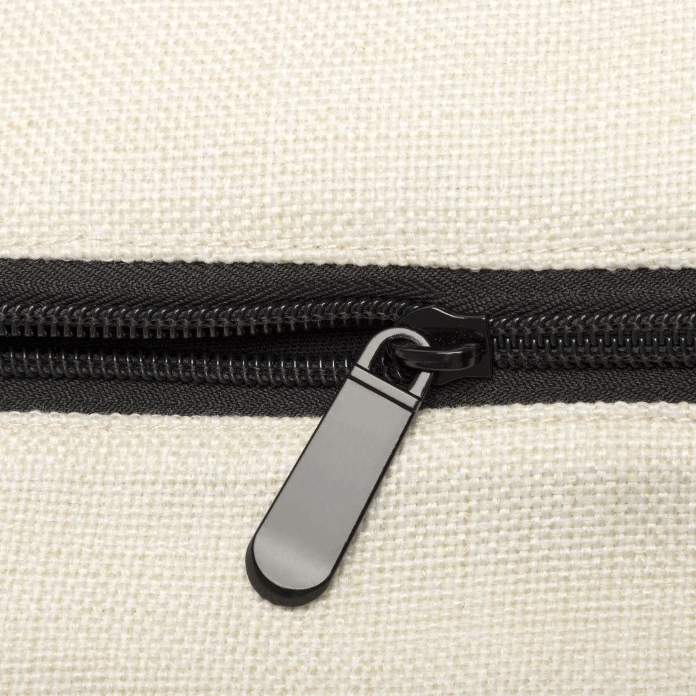 Tote TK102 Natural Linen With Black BaseH14.2*W18.9
