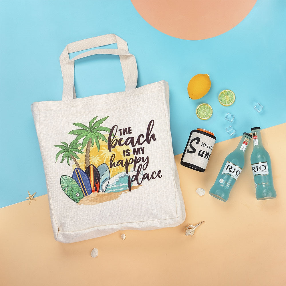 Tote TS101 Linen Bag, H15.4XW14.2