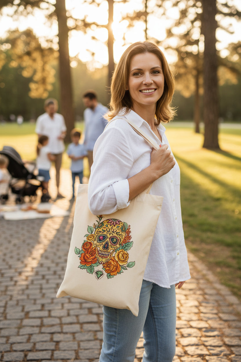 Tote TE101 Small Size Khaki H13.4XW10.2