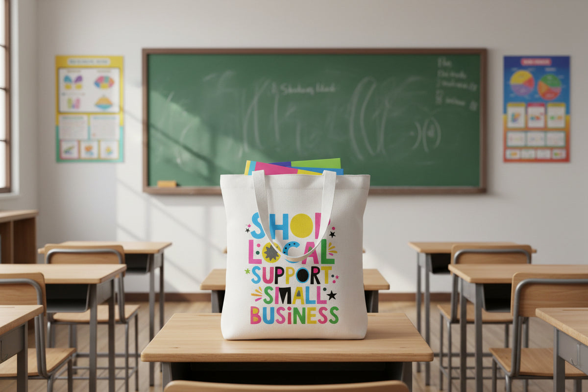 Tote TW101, Small Size White H13.4XW10.2